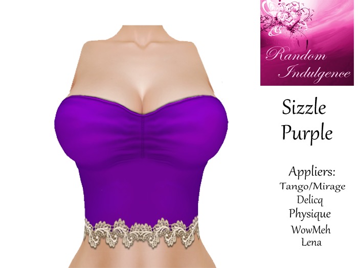 [RI] Sizzle Top - Purple