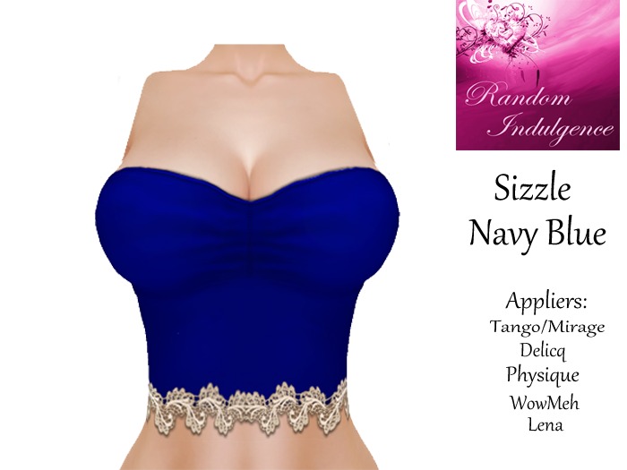 [RI] Sizzle Top - Navy Blue