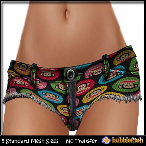 *Bubblefish* Monkey Shorts