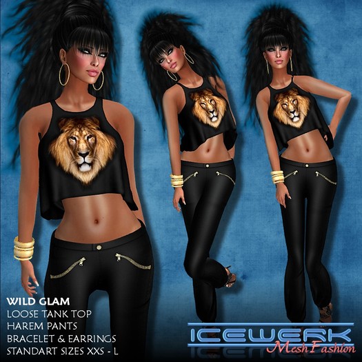 [ICEWERK MESH] Wild Glam