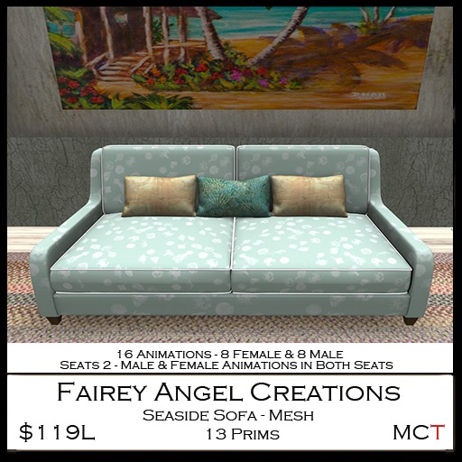 FAC Seaside Sofa Crated