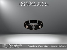 SUGAR - Leather Bracelet by Sugar Falta