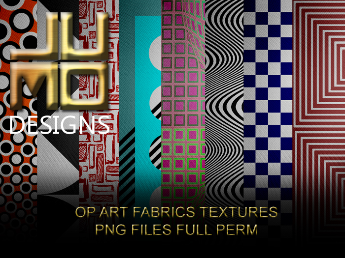.:JUMO:. Op Art Fabrics Textures
