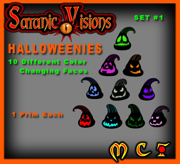 Halloweenies Set 1