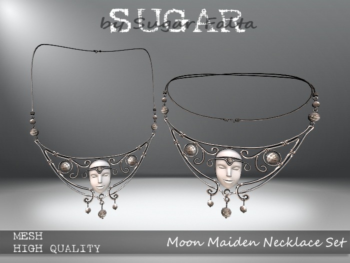 SUGAR - Moon Maiden Necklace Set by Sugar Falta