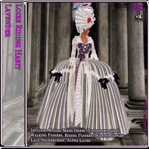 ~LP~ Loire Riding Habit BOXED LAvender