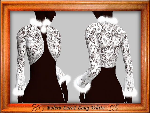 Bolero Lace White