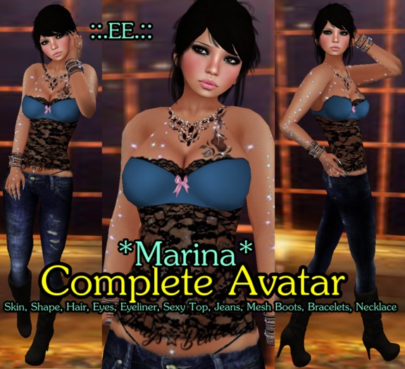 ::.EE.:: Complete Avatar *Marina* (Incl. Outfit&Boots)