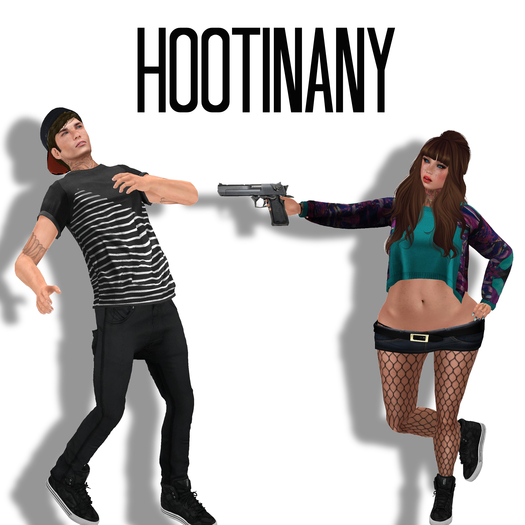 {Hootinany} Man Down Pose