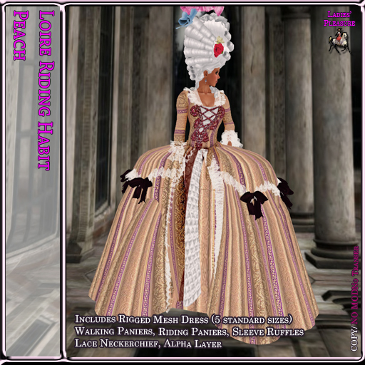 ~LP~ Loire Riding Habit BOXED Peach