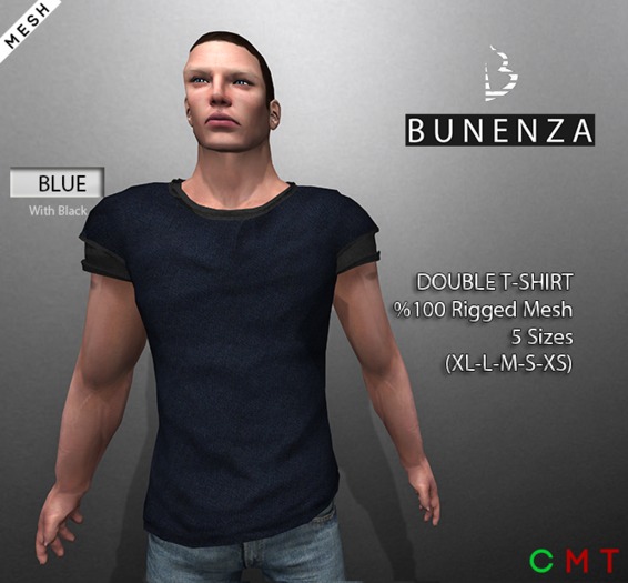 Double Tshirt Blue