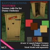 *KK* TEXTURES Add-On Set Pamela Mini Shed Vendor