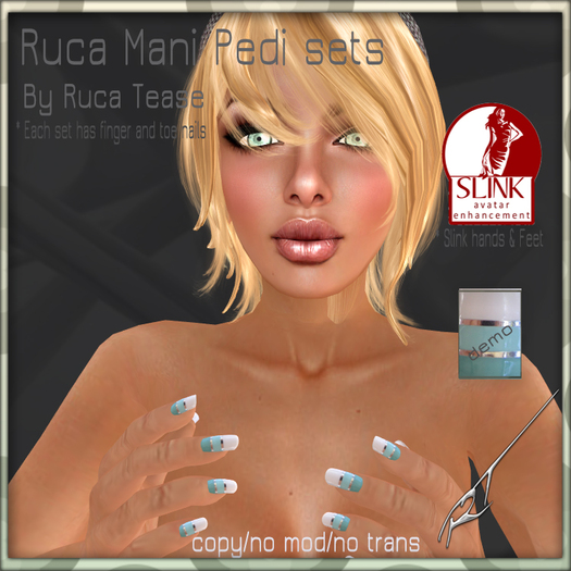 RT SLINK MANI PEDI SET BOXED (strawverry)
