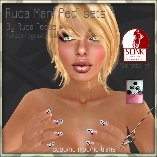 RT SLINK MANI PEDI SET BOXED (strawverry)