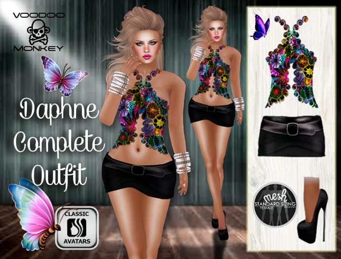 DAPHNE - Complete Outfit - Lolas Tango Option ::VoodooMonkey::