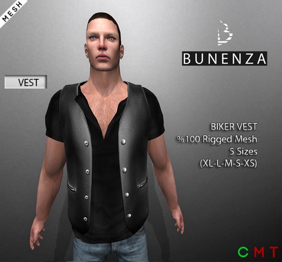 BUNENZA Biker mest vest