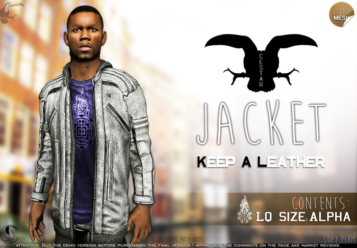 " Jacket KAL Toucan (Shirt [Violet]) (LQ)": White