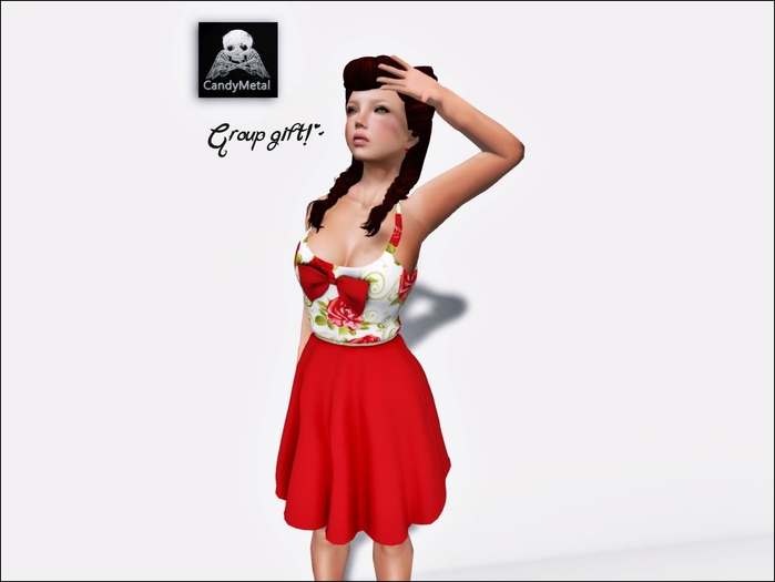 ~CandyMetal~ Peggy Summer Dress Gift