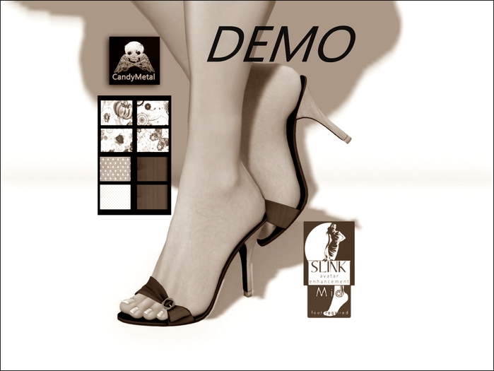 ~CandyMetal~Peggy Sandals Slink Mid Gift DEMO