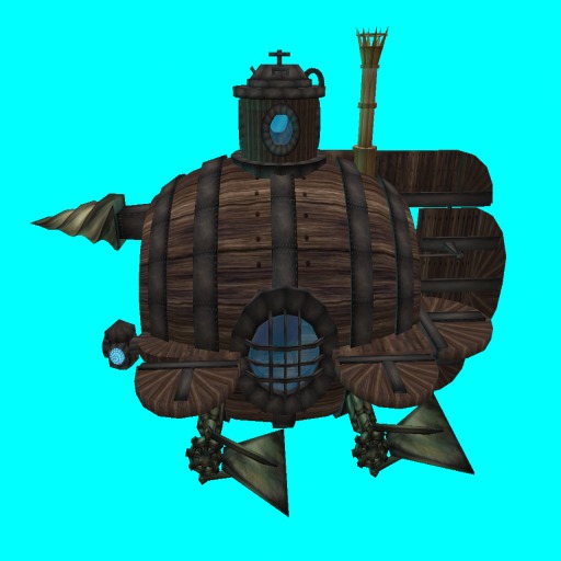 Steam Barrel Sub SPD (27 prims)