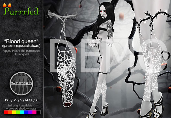 <Purrrfect> - Garters "Blood queen" [DEMO]
