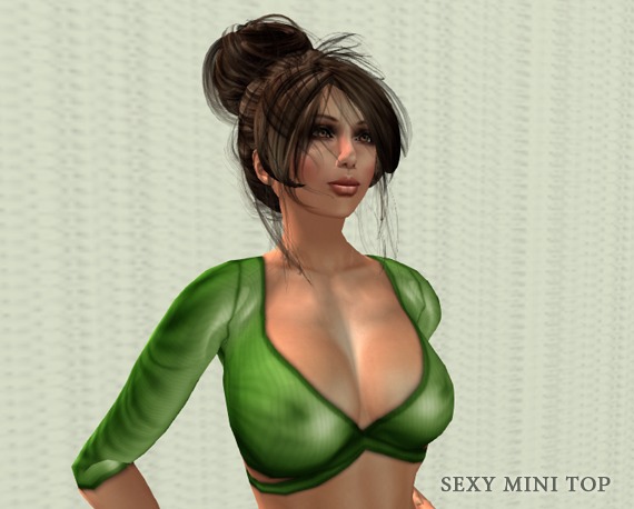 Sexy Mini Top - Green