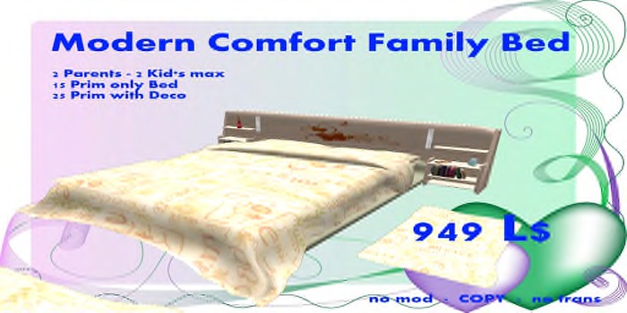 Modern Comfort Family Bed R3