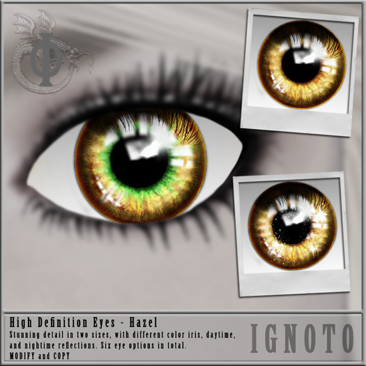 [IGNOTO] HD Eyes Hazel