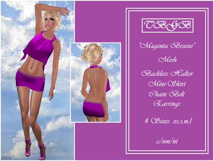 !!! TBGB - "Magenta breeze" by Sej