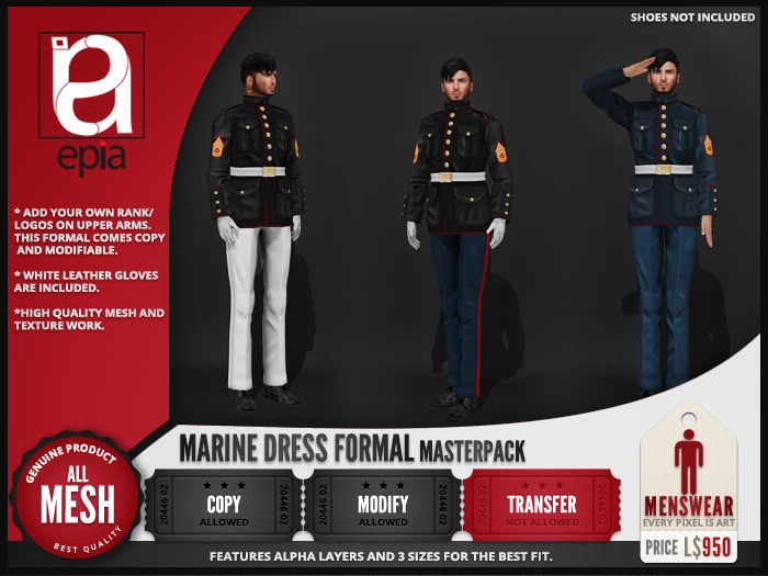 (epia) - Marine Dress Formal DEMO