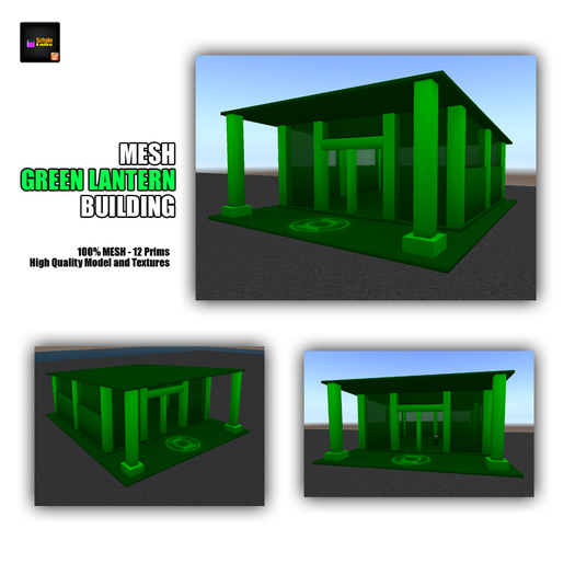 [LR]Green Lantern Mesh Building