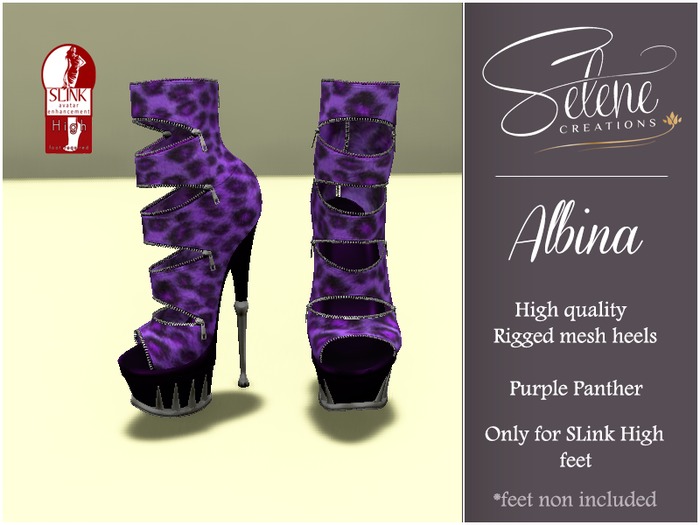 **Selene Creations** Albina Purple Panther for high Slink