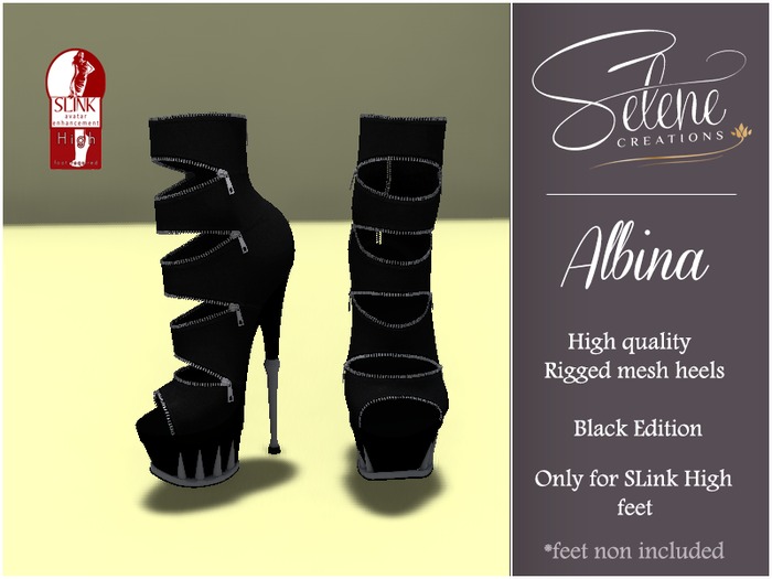 **Selene Creations** Albina Black for high Slink- promo 1 week