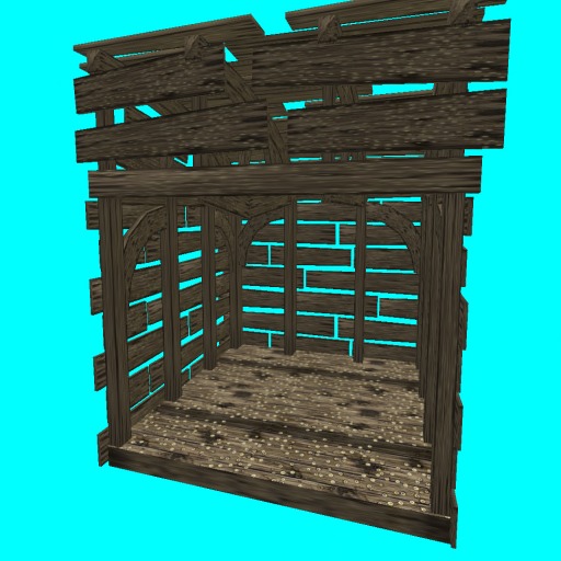 Mer Shop Ship Hull Plain (5 prims)