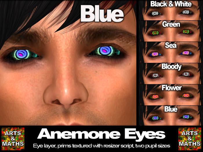 Anemone Eyes Blue