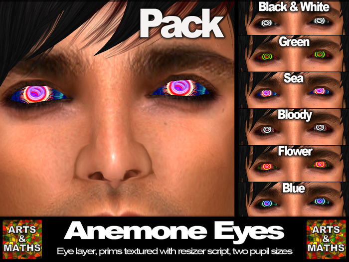 Anemone Eyes Pack