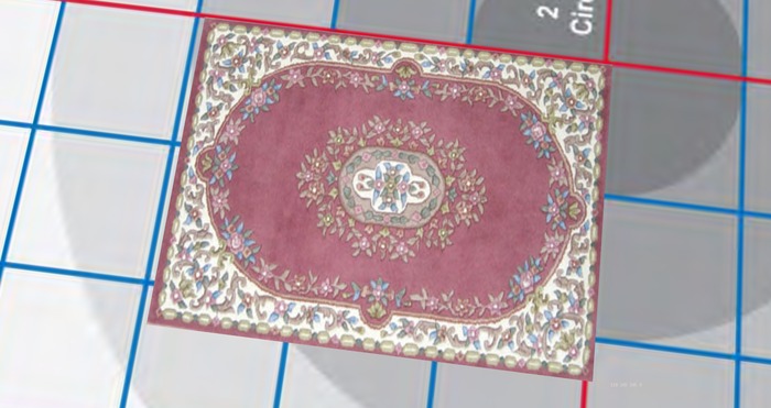 Alfombra Rosa  Indian rug lin