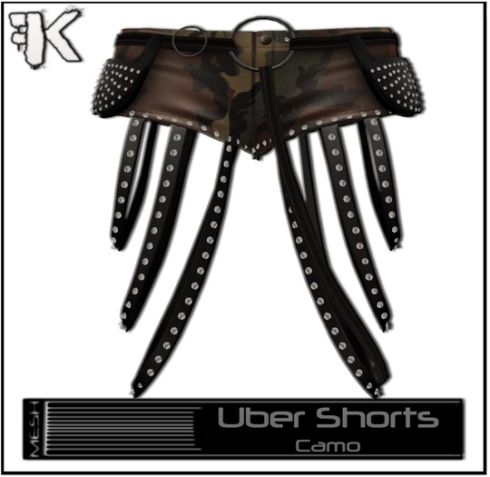 FK! - Black Mini Shorts