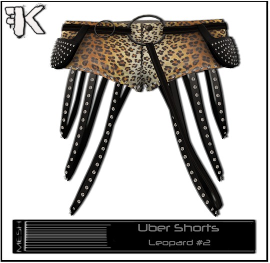 FK! - Uber Shorts Leopard #2