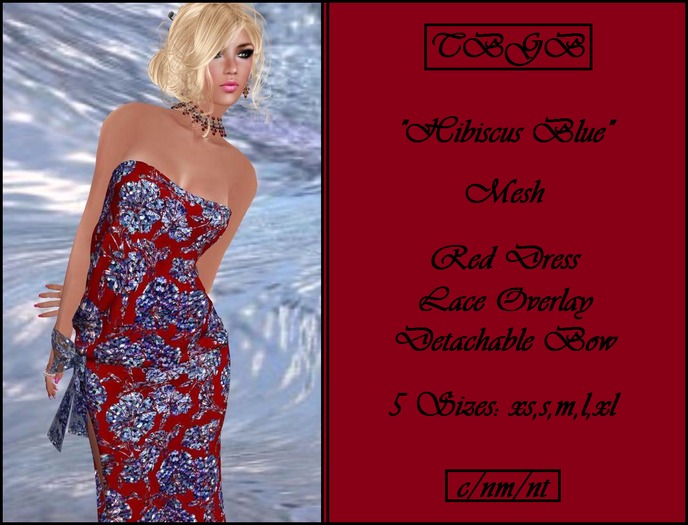 !!! TBGB - "Hibiscus Blue" by Sej