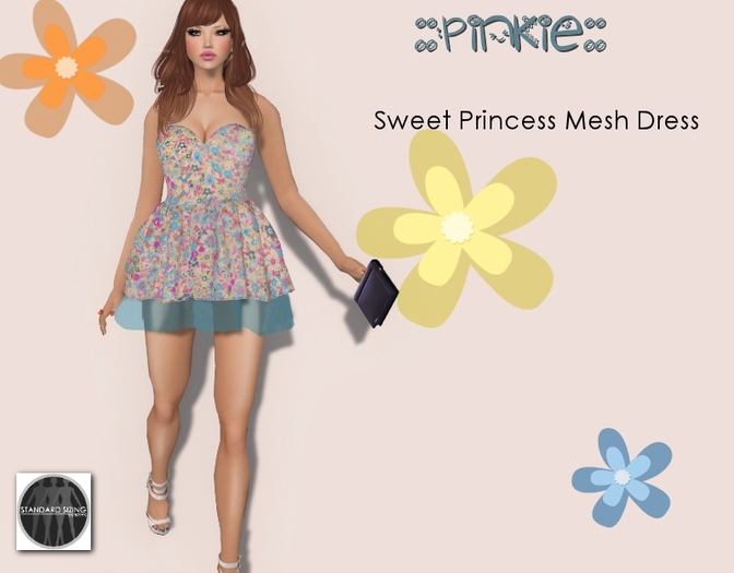 ::Pinkie::Princess Mesh Dress 5 sizes
