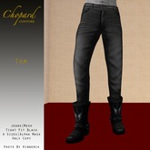 *Chopard Couture* Tom Jeans - Tight Fit Black (Mesh)