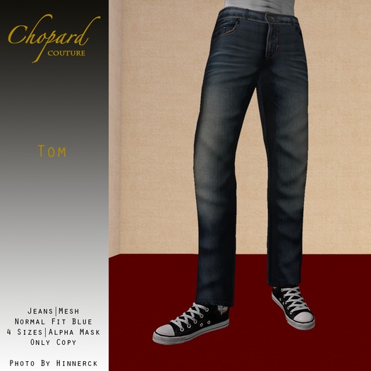 *Chopard Couture* Tom Jeans - Normal Fit Blue (Mesh)