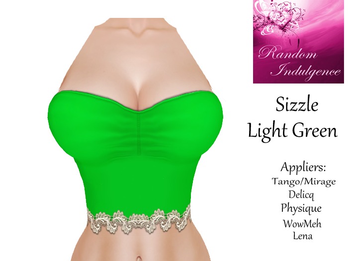 [RI] Sizzle Top - Light Green