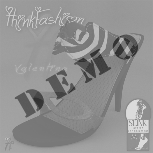 (DEMO)***TF*** - Valentina Shoes (Slink-Mid)