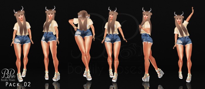 .Bodily Poses. - Pack #02