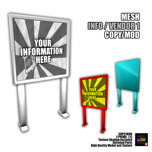 [LR]Mesh Information Board 1 COPY/MOD