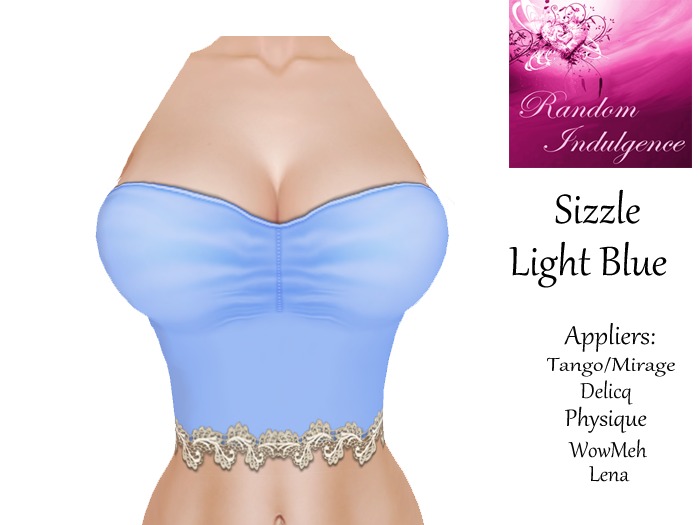 [RI] Sizzle Top - Light Blue