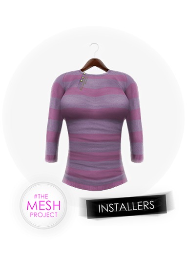 #TheMeshProject - Sailor Striped Sweater ()
