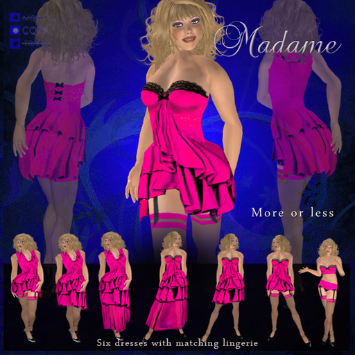 Madame Haute Couture - More or less, pink